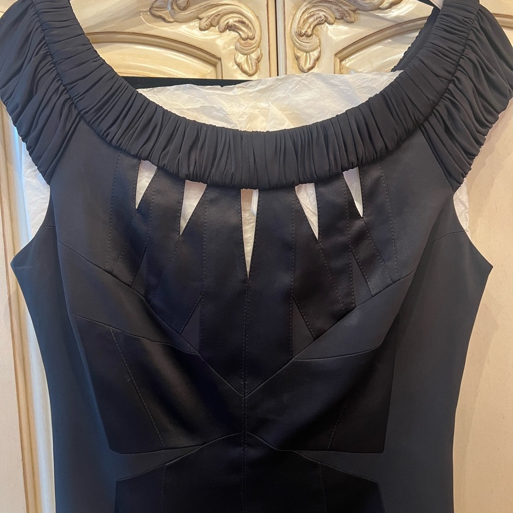 Karen Millen Black Cutout Dress Size 10